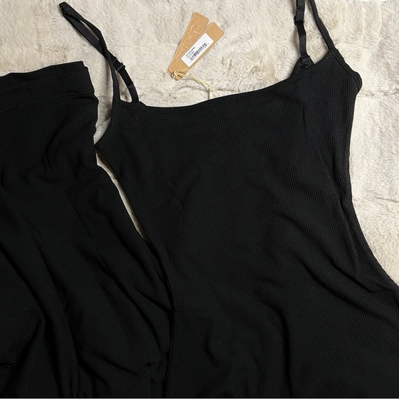 Skims soft lounge long slip dress - Picture 2 of 2